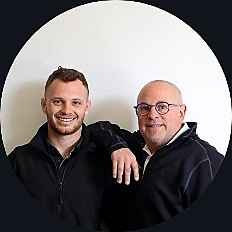 AGP's owners, father and son